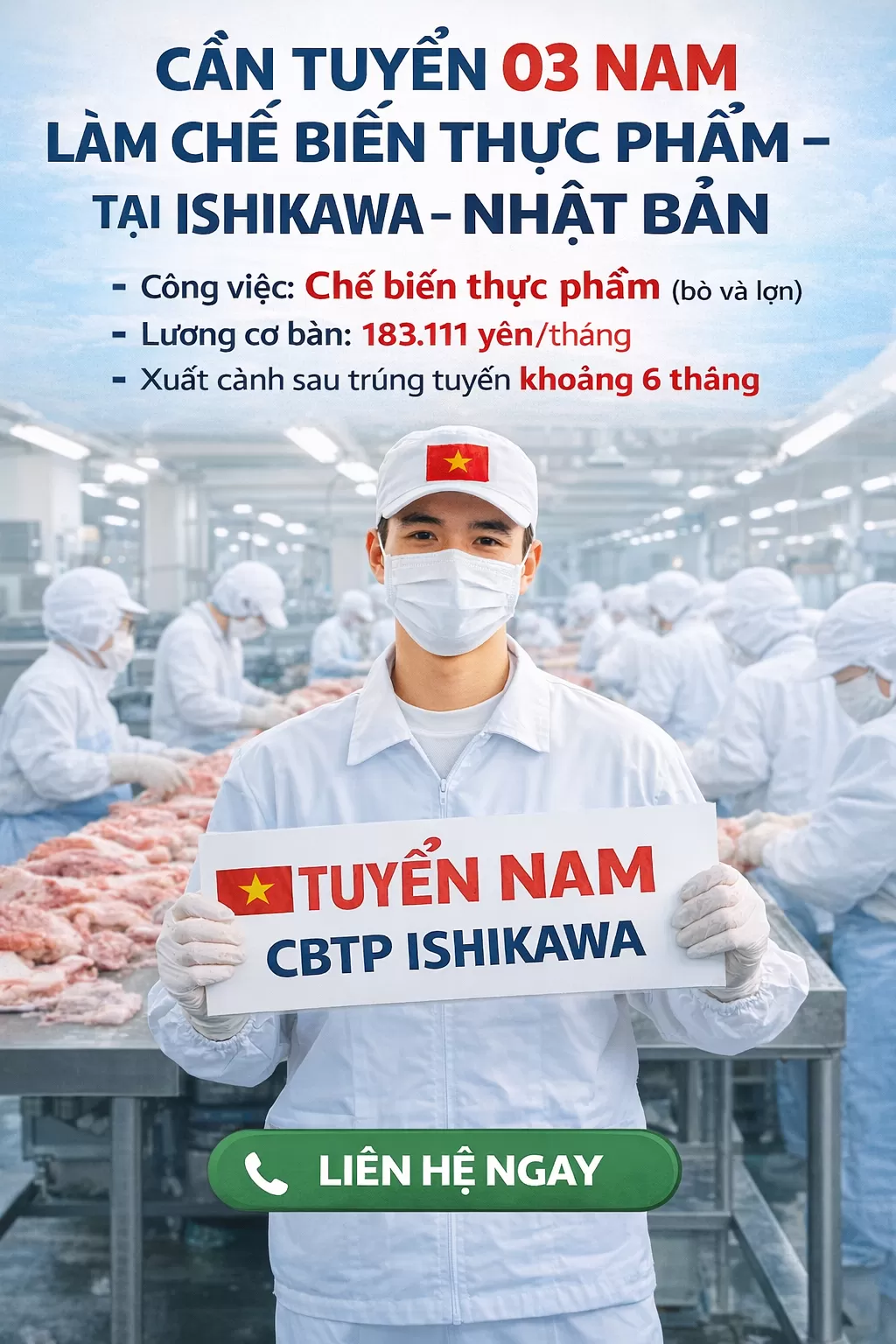 NAM CBTP THI GẤP 17/3 – ISHIKAWA NHẬT BẢN